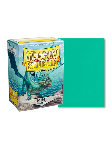 DRAGON SHIELD SLEEVES MATTE MINT 100CT