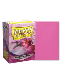 DRAGON SHIELD SLEEVES MATTE PINK DIAMOND 100CT