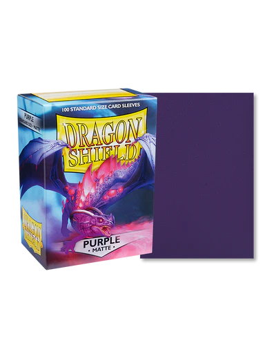 DRAGON SHIELD SLEEVES MATTE PURPLE 100CT