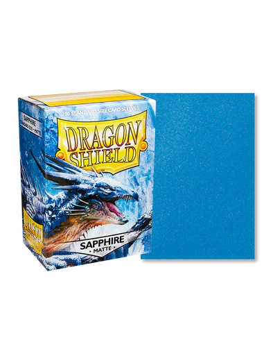 DRAGON SHIELD SLEEVES MATTE SAPPHIRE 100CT