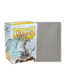 DRAGON SHIELD SLEEVES MATTE SILVER 100CT
