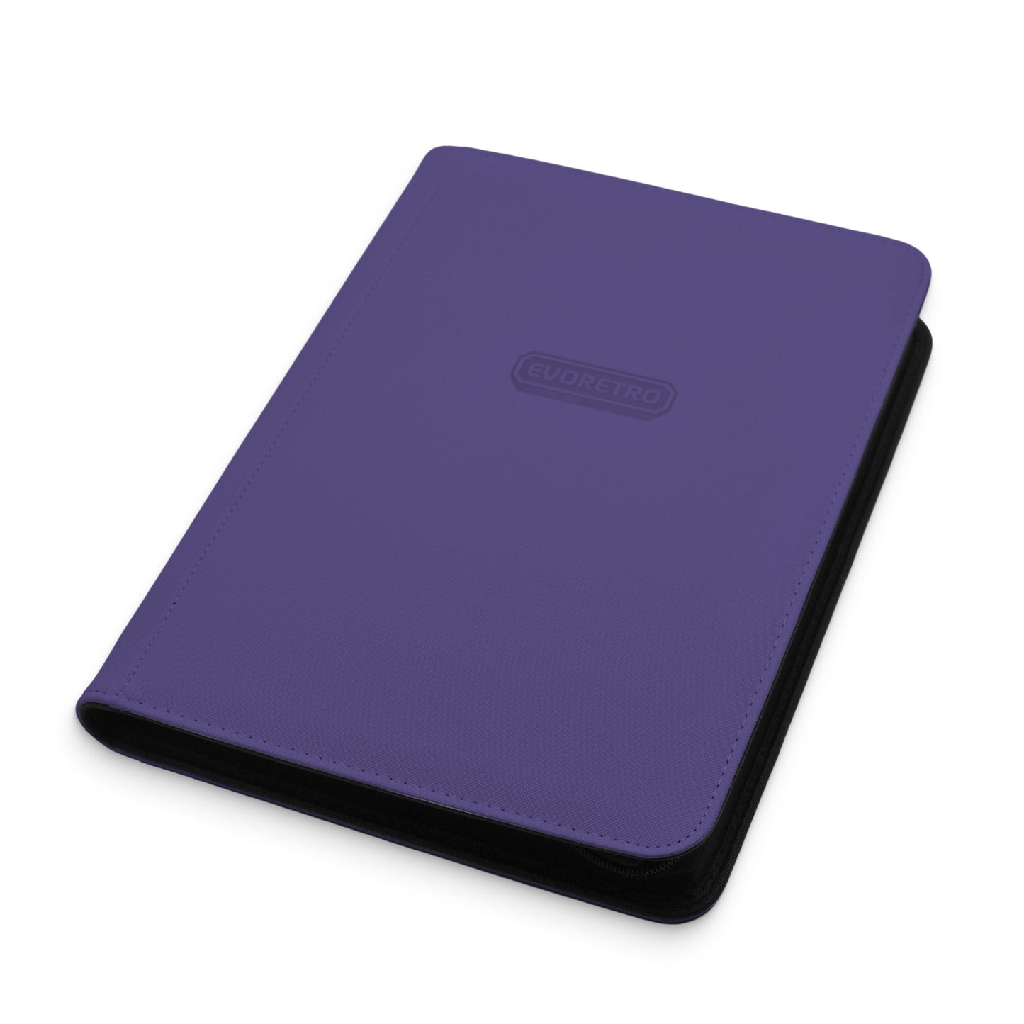 EVORETRO 9-Pocket Zip-Up Trading Card Zipper Binder for 360 cards - Purple