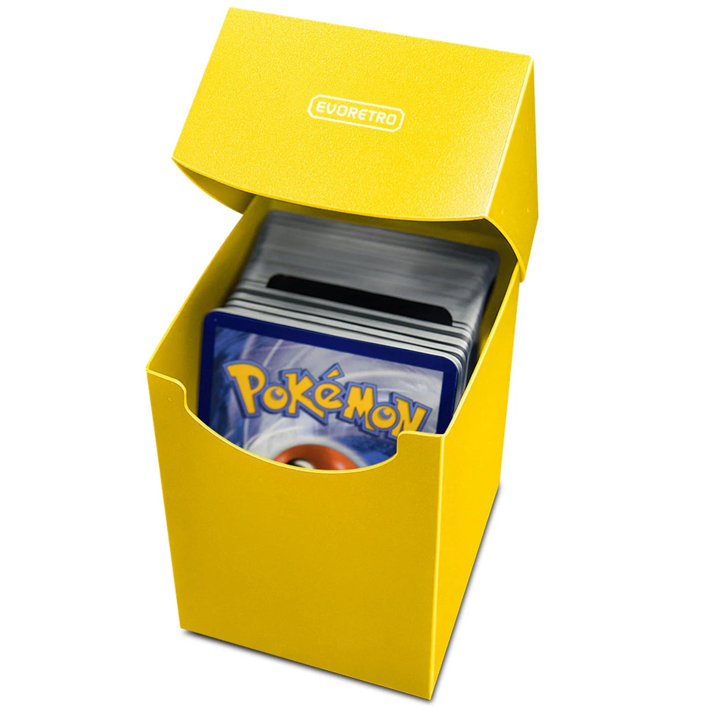 EVORETRO Plastic Deck Box 100ct - Yellow