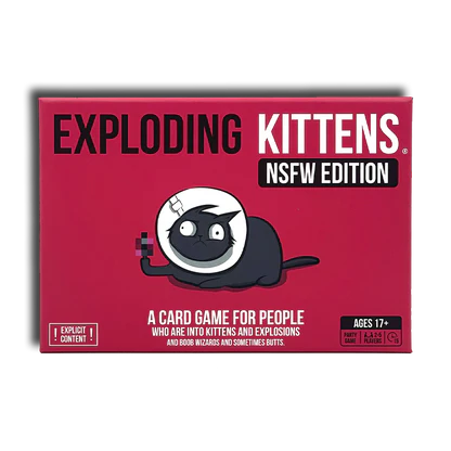 BG EXPLODING KITTENS NSFW EDITION