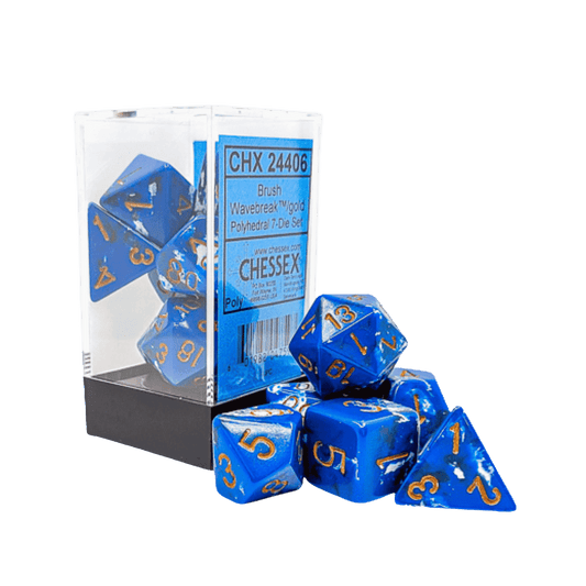 CHX BRUSH POLYHEDRAL 7-DIE SET - Wavebreak/Gold