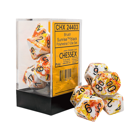 CHX BRUSH POLYHEDRAL 7-DIE SET - Sunrise/Black