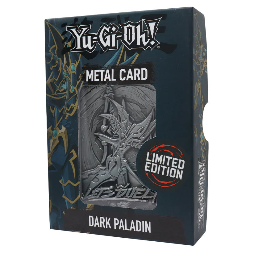 Yu-Gi-Oh! LIMITED EDITION DARK PALADIN METAL CARD