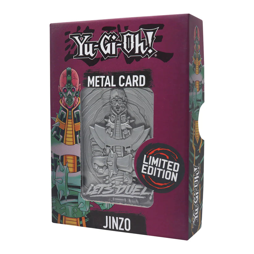 Yu-Gi-Oh! LIMITED EDITION JINZO METAL CARD