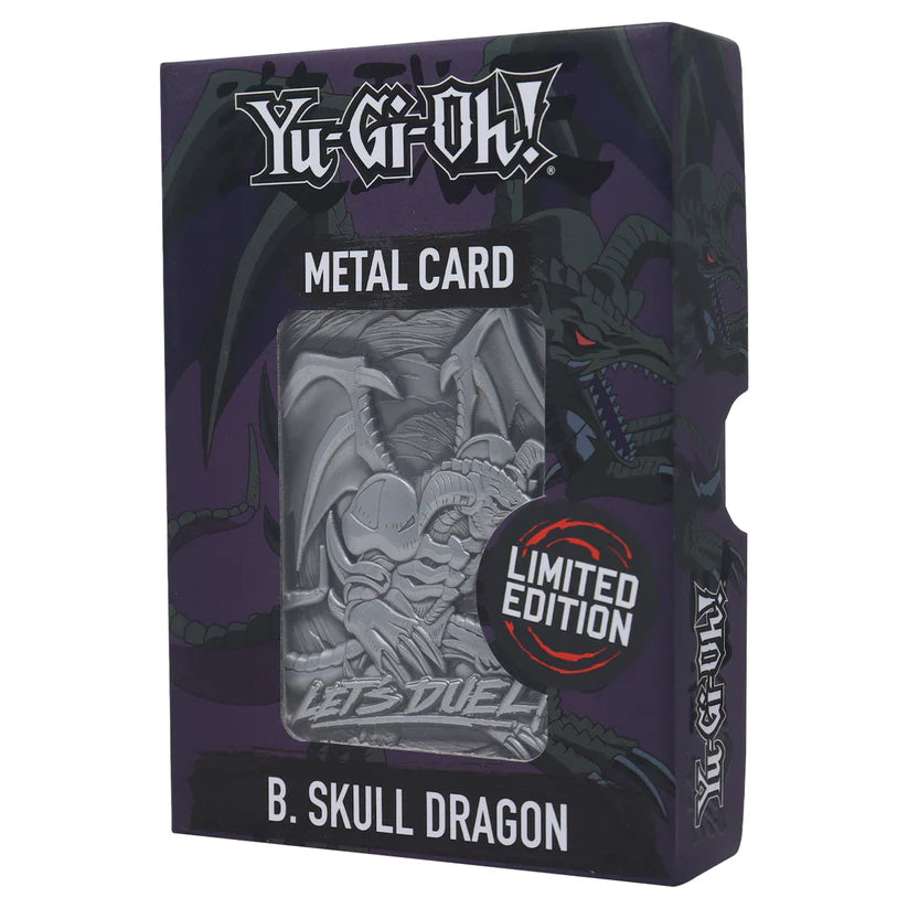 Yu-Gi-Oh! LIMITED EDITION B. SKULL DRAGON METAL CARD