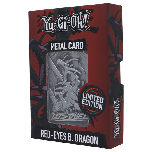 Yu-Gi-Oh! LIMITED EDITION B RED-EYES B. DRAGON METAL CARD