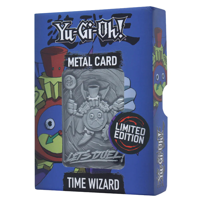 Yu-Gi-Oh! LIMITED EDITION TIME WIZARD METAL CARD