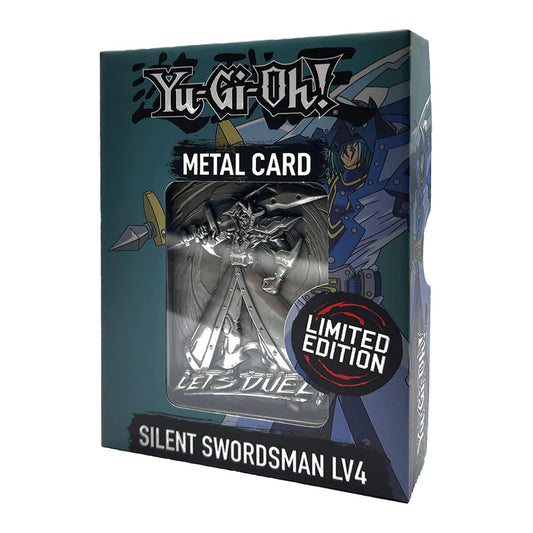 Yu-Gi-Oh! LIMITED EDITION SILENT SWORDSMAN LV4 METAL CARD