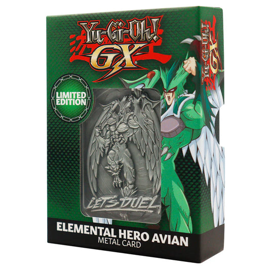 Yu-Gi-Oh! LIMITED EDITION ELEMENTAL HERO AVIAN METAL CARD