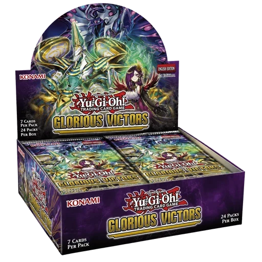 YGO GLORIOUS VICTORS BOOSTER BOX - PRE-ORDER - DECEMBER 2, 2026