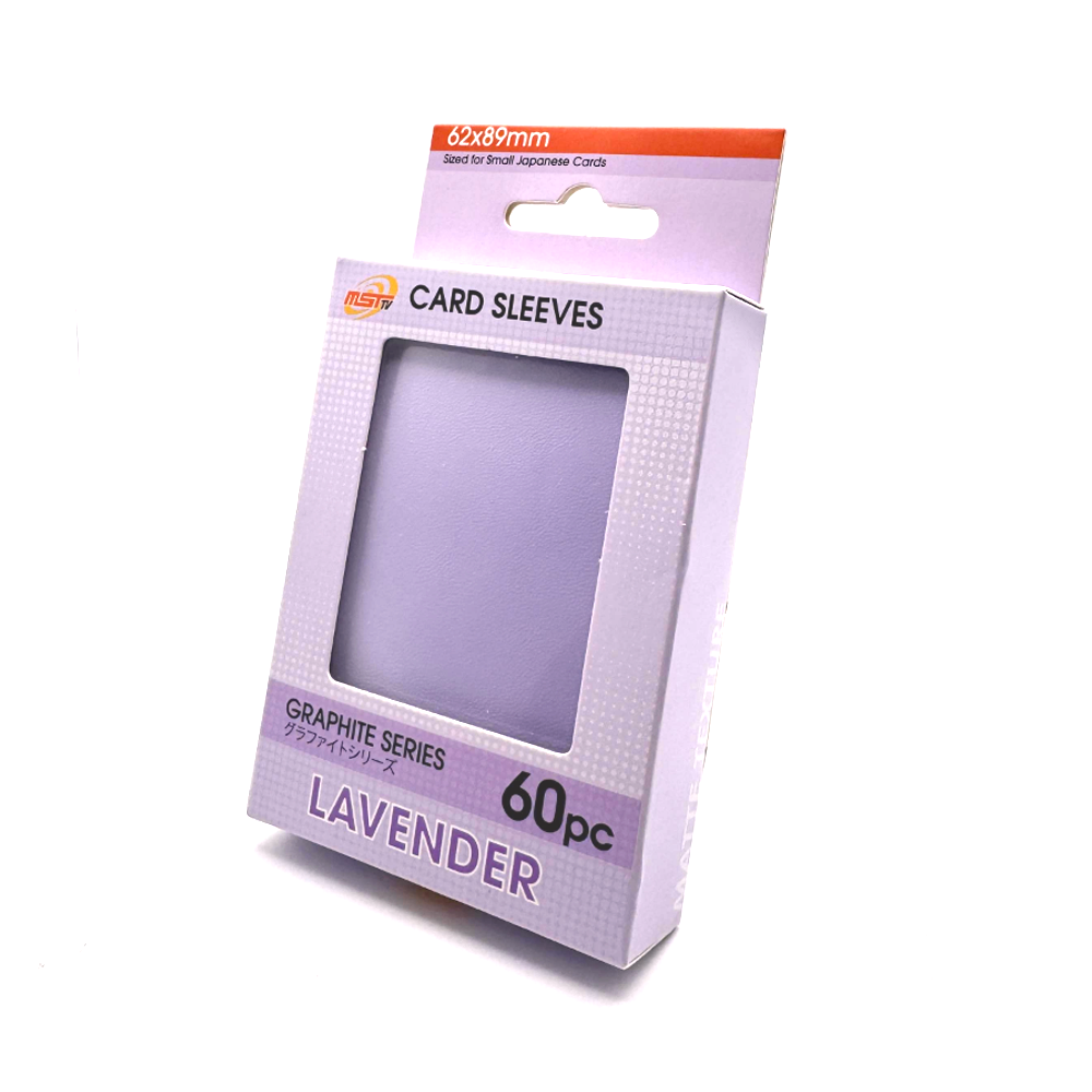 MST Sleeves Lavender – YGO Size – Graphite Series
