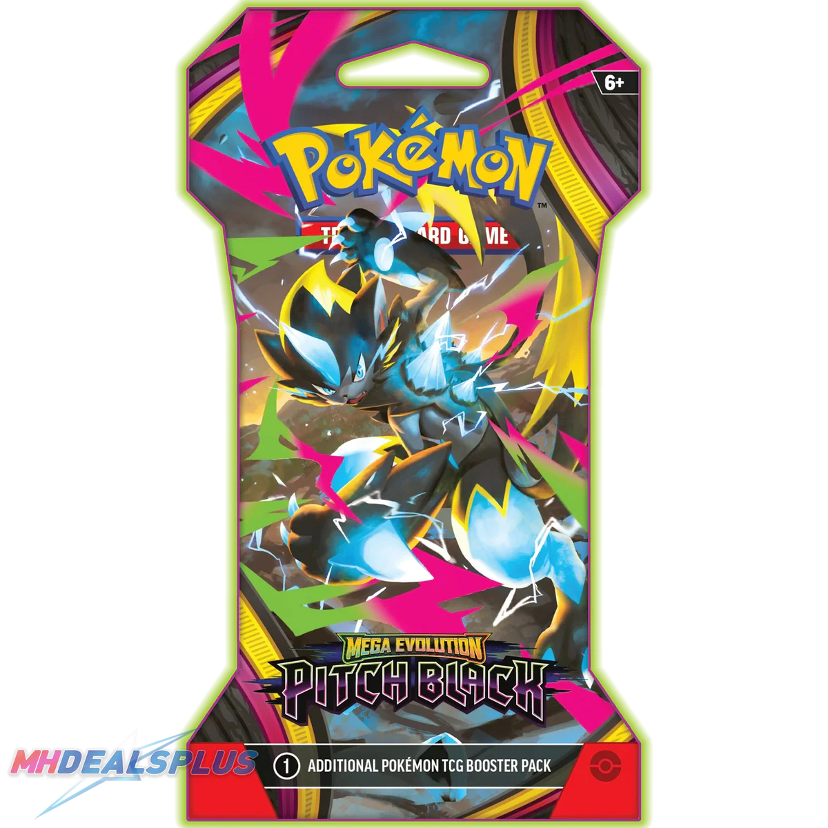 SLEEVED POKEMON ME05 PITCH BLACK PACK - PRE-ORDER