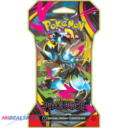 SLEEVED POKEMON ME05 PITCH BLACK PACK