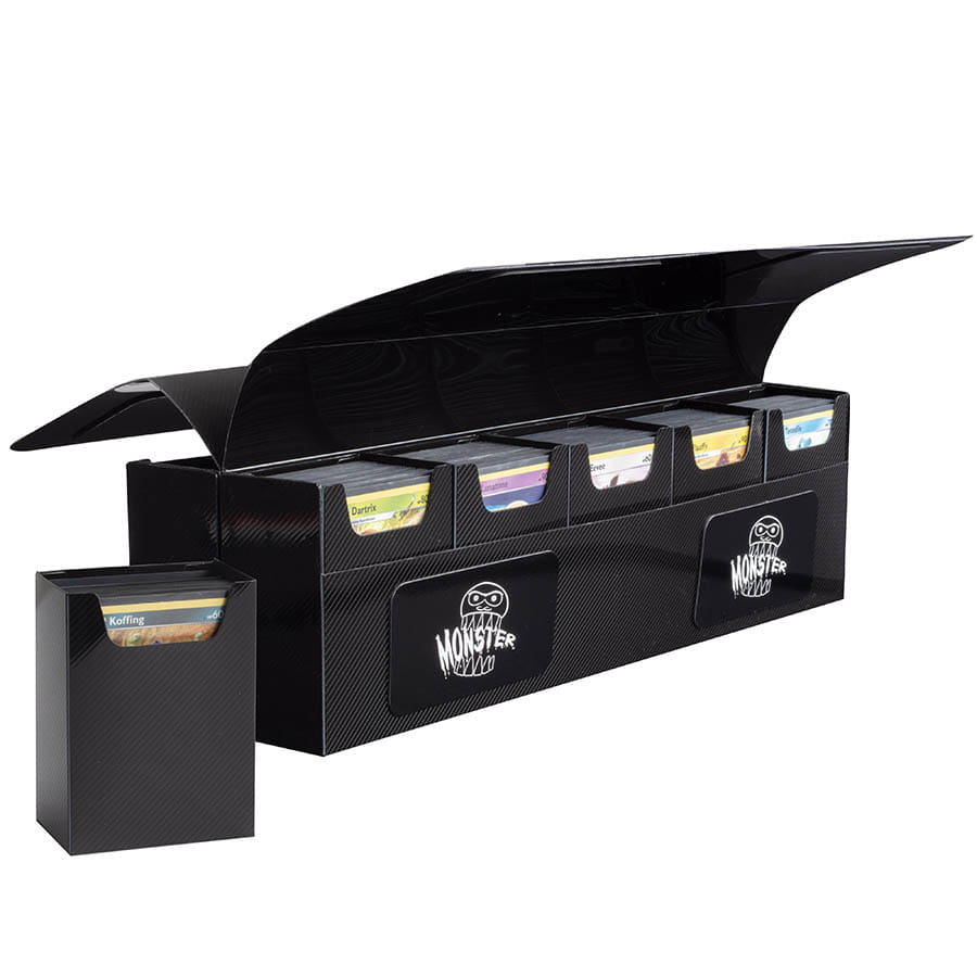 DECK BOX MONSTER MAGNETIC DECA MATTE BLACK