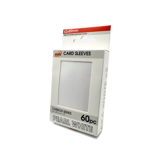 MST Sleeves Pearl White – YGO Size – Carbon series