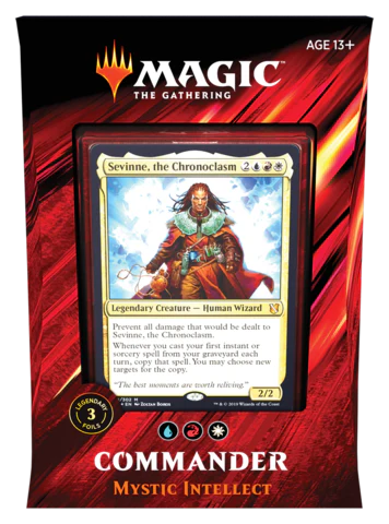 MTG COMMANDER 2019 DECK - MYSTIC INTELLECT