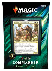 MTG COMMANDER 2019 DECK - PRIMAL GENESIS
