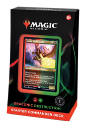 MTG STARTER COMMANDER DECK - DRACONIC DESTRUCTION