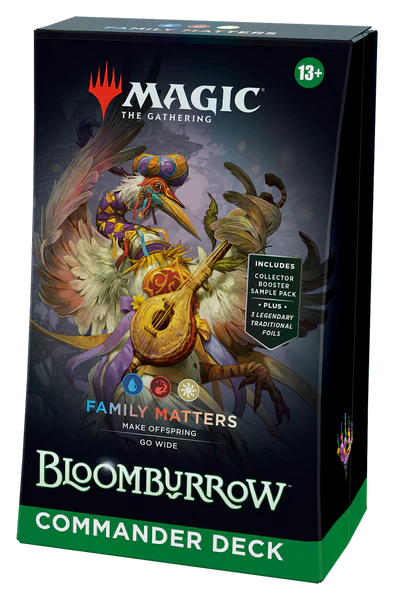 MTG COMMANDER DECK: BLOOMBURROW FAMILY MATTERS