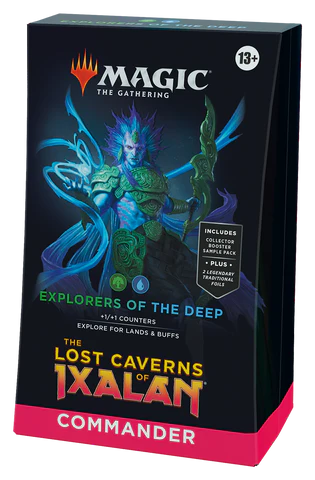 MTG LOST CAVERNS OF IXALAN COMMANDER - EXPLORERS OF THE DEEP