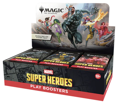 MTG MARVEL SUPER HEROES PLAY BOOSTER BOX - PRE-ORDER