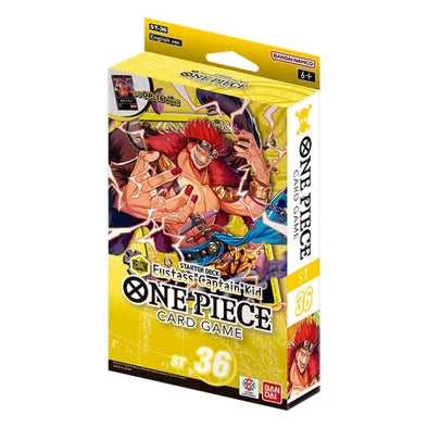 ONE PIECE CG ST36 STARTER DECK (YELLOW Eustass "Captain" Kid)