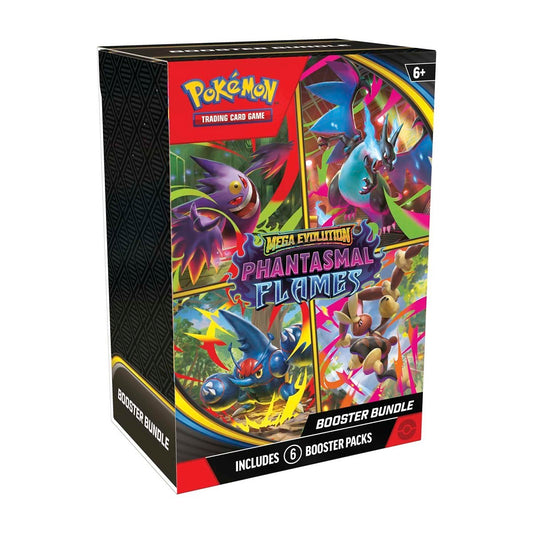 POKEMON ME02 PHANTASMAL FLAMES BOOSTER BUNDLE