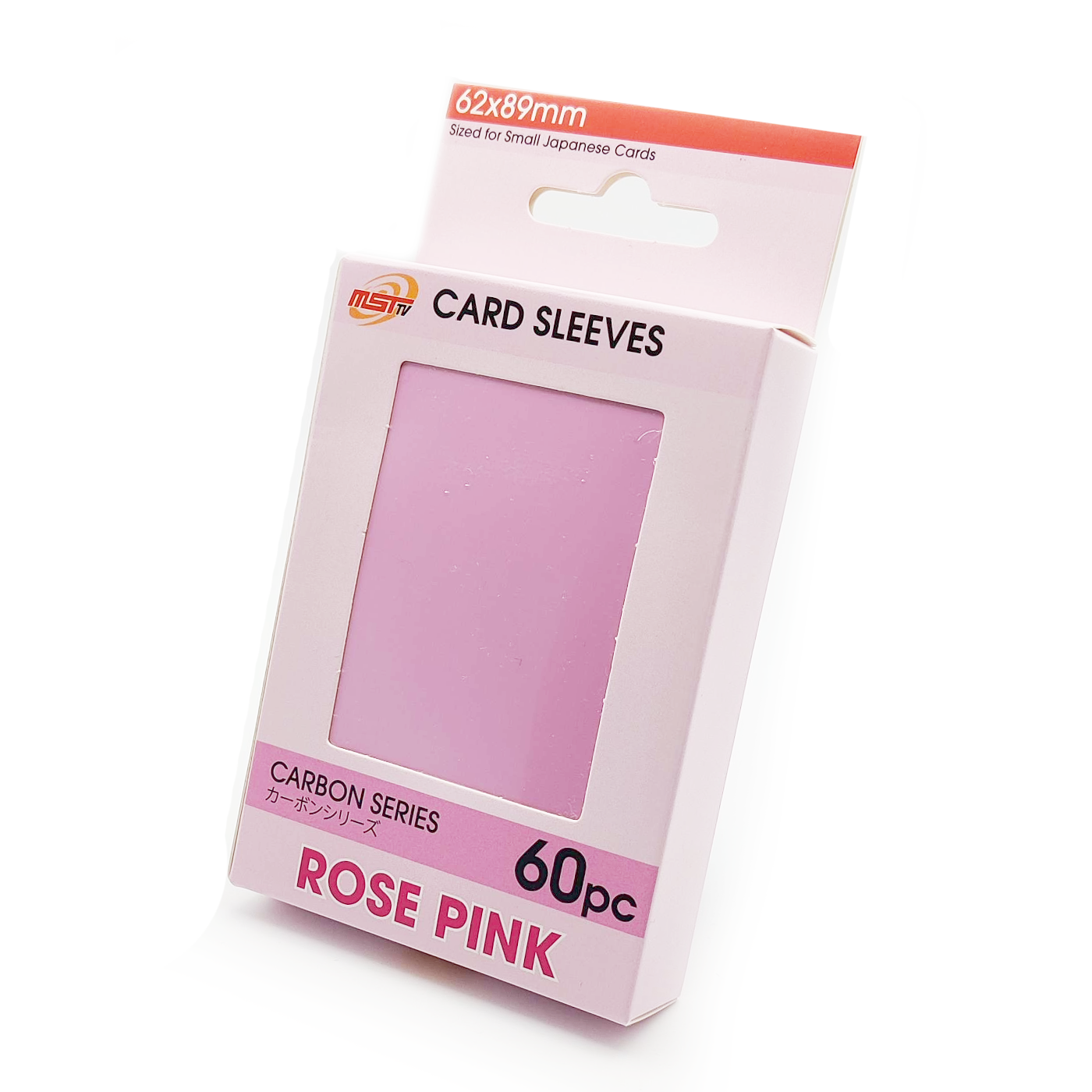 MST Sleeves Rose Pink – YGO Size – Carbon series