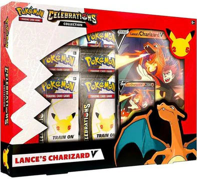 POKEMON CELEBRATIONS COLLECTION LANCE'S CHARIZARD V BOX