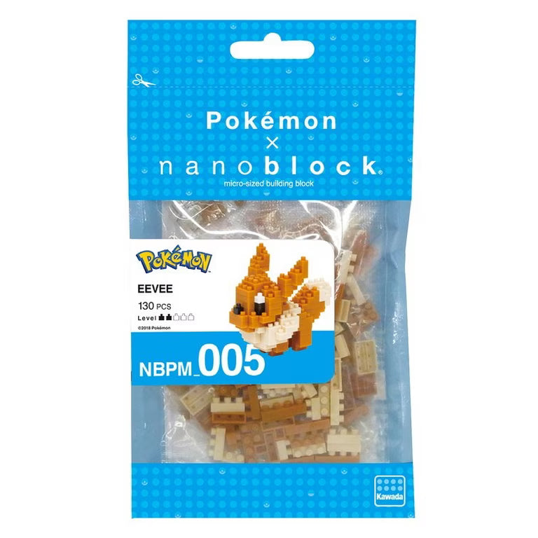 Nanoblock - Eevee -Brown - Small