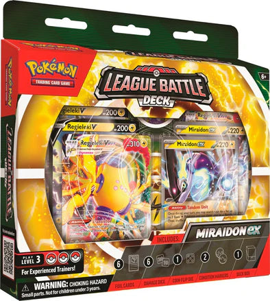 POKEMON LEAGUE BATTLE DECK MIRAIDON EX