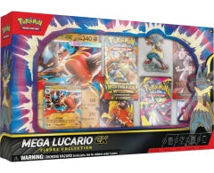 POKEMON MEGA LUCARIO EX FIGURE COLLECTION