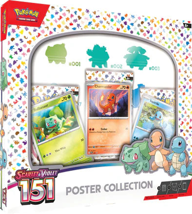 POKEMON SV3.5 151 POSTER COLLECTION