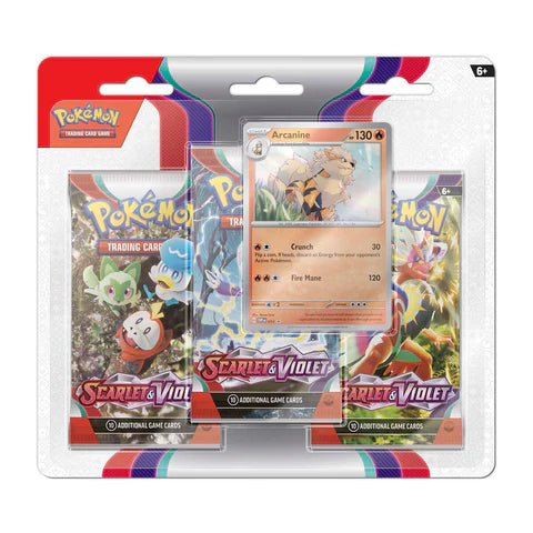 POKEMON SV1 SCARLET AND VIOLET 3PK BLISTER