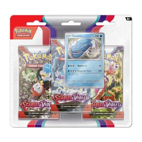 POKEMON SV1 SCARLET AND VIOLET 3PK BLISTER