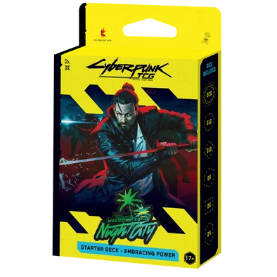 Cyberpunk TCG - Starter Deck - ST02 - Embracing Power *PRE ORDER