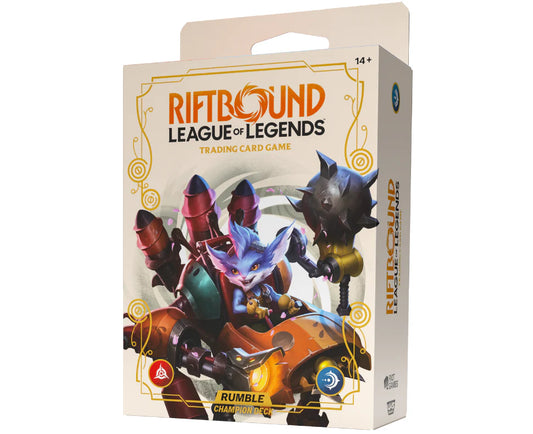 RIFTBOUND LEAGUE OF LEGENDS TCG SPIRITFORGED CHAMPION DECK RUMBLE