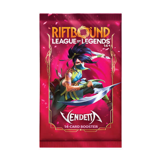 RIFTBOUND LEAGUE OF LEGENDS TCG VENDETTA BOOSTER PACK