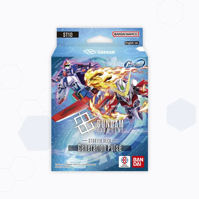 GUNDAM CG ST-10 G GENERATION ETERNAL GENERATION PULSE STARTER DECK - PRE-ORDER