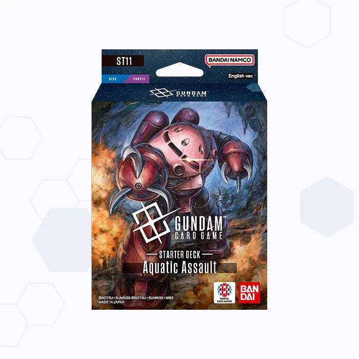 Gundam Card Game - Starter Deck - ST-11 Starter Deck - Aquatic Assault