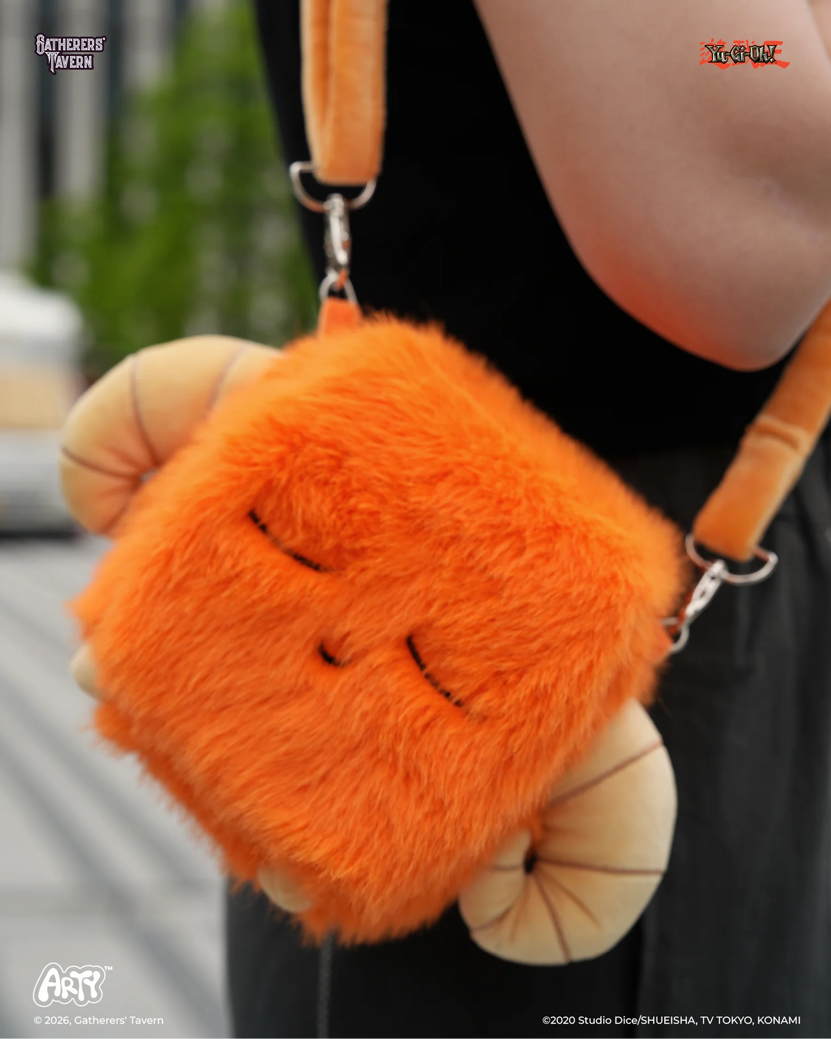 GATHERERS TAVERN SCAPEGOAT ARTY BAG (ORANGE)