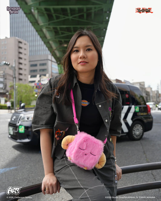 GATHERERS TAVERN SCAPEGOAT ARTY BAG (PINK)