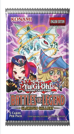 YGO BATTLES OF LEGEND: GLORIOUS GALLERY BOOSTER PACK