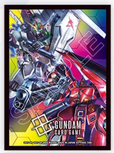 Gundam Card Game - Official Card Sleeves - Set 2 - Nu Gundam Vs. Sazabi