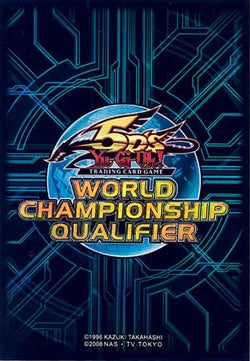 Yu-Gi-Oh! 2010 WCQ Sleeves - Black/Blue - 15ct