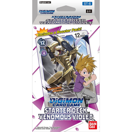 Digimon Starter Deck Venemous Violet